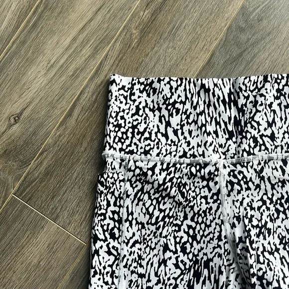Athleta Animal Print Biker Shorts - Picture 2 of 5